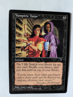 Vampiric Tutor Visions MTG NM Free shipping with tracking - Image 1