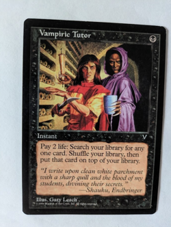Vampiric Tutor Visions MTG NM Free shipping with tracking - Image 3