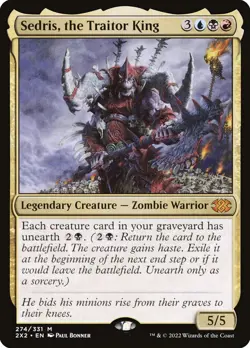 MTG Sedris, the Traitor King (274/686) Double Masters 2022 LP - Image 1