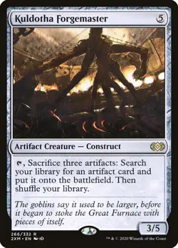 MTG Magic the Gathering Kuldotha Forgemaster (266/503) Double Masters NM - Image 1
