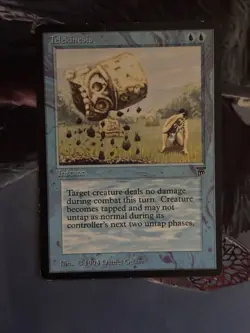 MTG Telekinesis Legends SEE PICTURES - Image 1