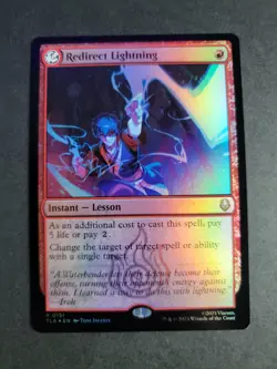 Redirect Lightning (Foil) Rare MTG Avatar - Image 1
