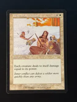 MTG - Wave of Reckoning - Mercadian Masques - 1x NM (Magic: The Gathering) - Image 1