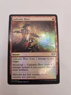 Galvanic Blast [Double Masters] Foil Near Mint MTG EDH - Image 1