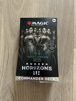 Modern Horizons 3 MTG COMMANDER DECK TRICKY TERRAIN - Image 1