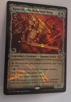 Kenrith the Returned King Halo FOIL March of the Machine MTG Magic the Gathering - Image 1
