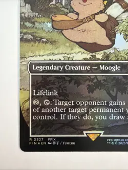 Stiltzkin, Moogle Merchant (Borderless) Final Fantasy Foil - Image 5
