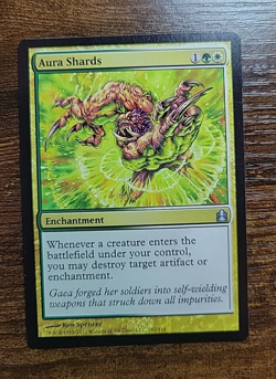 Aura Shards Commander MTG Enchantment - Image 1