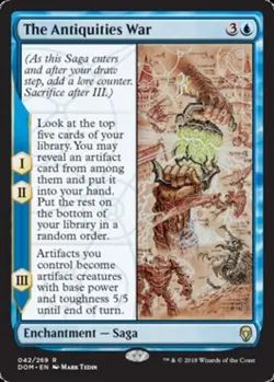 4x NM-Mint, English Regular The Antiquities War Dominaria magicmtg - Image 1