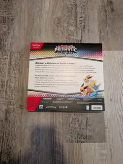 Pokemon TCG SV8.5 Prismatic Evolutions Poster Collection Box Factory Sealed - Image 2