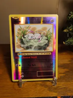 Mew 53/108 Reverse Holo Pokemon Card XY Evolutions LP/NM - Image 1