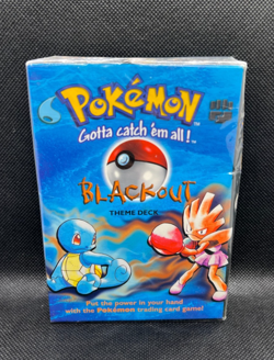 Pokemon Blackout New Factory Sealed 1999 Card Themed Deck - Image 1