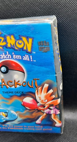 Pokemon Blackout New Factory Sealed 1999 Card Themed Deck - Image 3