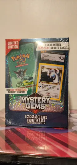 Pokemon Mystery Gems 1 CGC Graded Card & Booster Pack 2025! New Limited Edition - Image 3