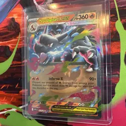 Mega Charizard X ex 013/094 Phantasmal Flames Double Rare English Pokemon Card - Image 1