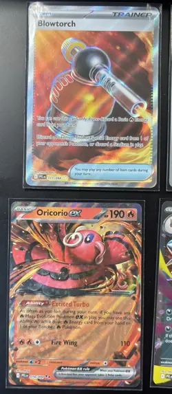 POKEMON Phantasmal Flames 6 Card Lot CHARCADET Promo, MEOWTH IR, TOGEDEMARU IR - Image 4
