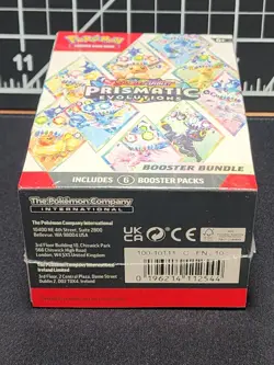 Pokemon TCG Scarlet & Violet Prismatic Evolutions Booster Bundle 6 Booster Packs 820650853210 - Image 4