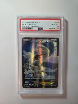 2015 POKEMON XY Ancient Origins KYUREM EX #86 PSA 10 - Image 1