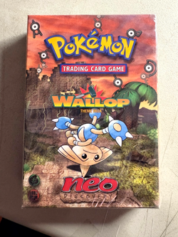 Pokemon - Neo Discovery WALLOP Theme Deck Vintage SEALED - Image 1