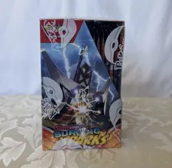 Pokemon TCG Scarlet Violet Surging Sparks Booster Box Factory Sealed Slight Tear - Image 3