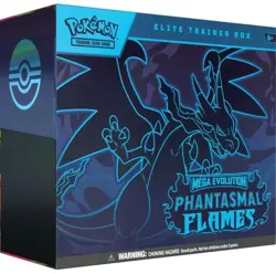 Pokemon Mega Evolution Phantasmal Flames ETB Elite Trainer Box SHIPPED Pokemon - Image 1