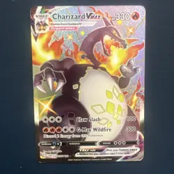 CHARIZARD VMAX 2021 POKEMON SWSH SHINING FATES SHINY RARE SV107/SV122 MP -LP - Image 1
