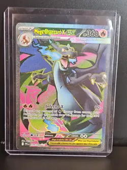 Pokemon TCG - Mega Charizard X ex 109/94 PF Holo Full Art Ultra Rare NM - Image 5