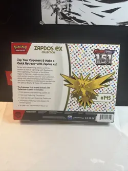Pokemon TCG Scarlet & Violet 151 Zapdos EX Collection Box Sealed NEW - Image 5