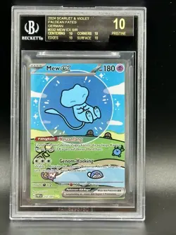 „Bubble“ Mew EX SIR - 232/091 - Black Label BGS 10 Pristine - POP 3 !! - Pokemon - Image 2