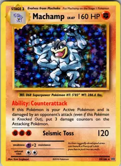 Machamp Holo Rare XY - Evolutions 59/108 NM - Pokemon TCG - Image 1