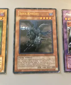 Lot Of 4 Yugioh Cards, See Photos, Played - Image 4