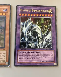 Lot Of 4 Yugioh Cards, See Photos, Played - Image 5