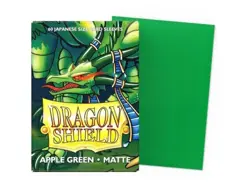Dragon Shield sleeves Apple Green Verdi Bustine Protettive japanese Carte Yugioh - Image 1