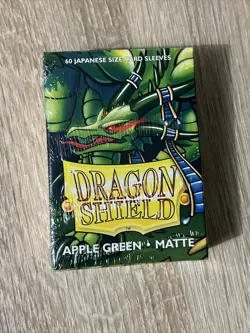 Dragon Shield sleeves Apple Green Verdi Bustine Protettive japanese Carte Yugioh - Image 4