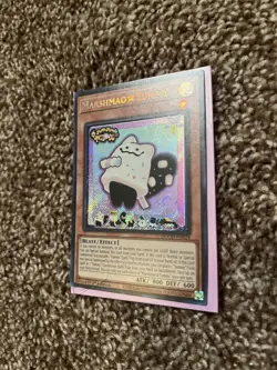 Yu-Gi-Oh! TCG Marshmao Yummy Secret Rare DOOD-EN024 1st Edition Light Play - Image 2