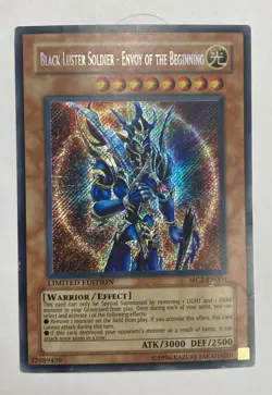 Yugioh! Black Luster Soldier - Envoy of the Beginning - MC2-EN004 - Secret - Image 1