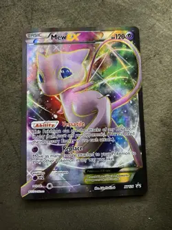 Mew EX XY126 Generations Ultra Rare Textured Full Art Promo Pokemon Card - Image 1