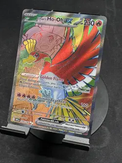 Pokemon TCG Ethans Ho-Oh EX Card Destined Rivals 209/182 - Image 2
