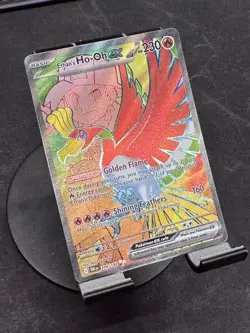 Pokemon TCG Ethans Ho-Oh EX Card Destined Rivals 209/182 - Image 3