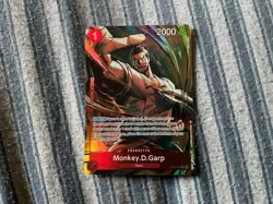 Monkey.D.Garp (Alt. Art) OP13-016 Rare Carrying On His Will One Piece Card Game - Image 1