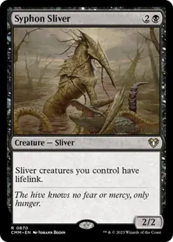 Syphon Sliver - Medium Play MTG Commander Masters - Image 1