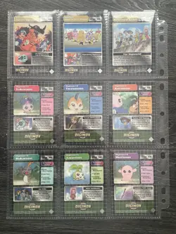 Digimon Animated Series 1 Cards - Full Set of 34 Cards (Upper Deck, 1999) - Image 3