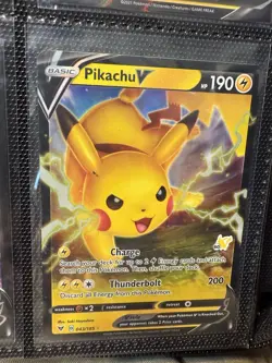 V Pokemon Card Lot Of 4 NM - Pikachu Mew - Image 3