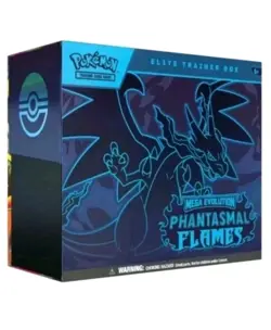 Pokemon Trading Card Game Mega Evolution Phantasmal Flames Elite Trainer Box ETB - Image 1