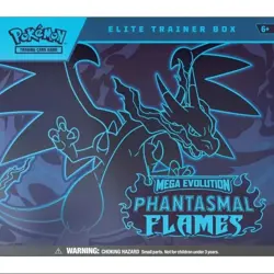 Pokemon Trading Card Game Mega Evolution Phantasmal Flames Elite Trainer Box ETB - Image 2