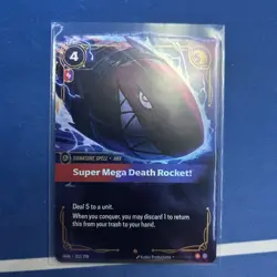 ~ Super Mega Death Rocket! ~ Foil ~ Riftbound: Origins English - Image 1