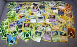 WOTC Pokemon Bundle Joblot Mixed Cards Heavy Play Condition Vintage Card Lot TCG - Image 1