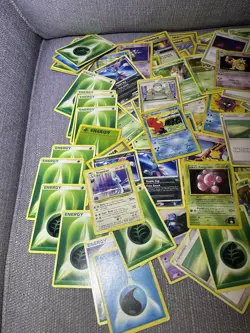 WOTC Pokemon Bundle Joblot Mixed Cards Heavy Play Condition Vintage Card Lot TCG - Image 2
