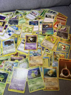 WOTC Pokemon Bundle Joblot Mixed Cards Heavy Play Condition Vintage Card Lot TCG - Image 4