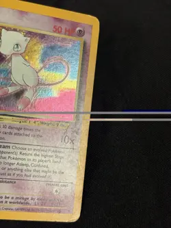 Mew Holographic Black Star Promo #9 Pokemon Card - Image 2